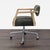 Modern Four Hands Tyler Modern Office Chair With Wood Arms and Metal Base For Sale - Image 3 of 8