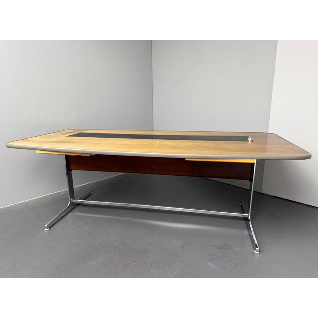 Mid-Century Modern Action Office Desk by George Nelson and Robert Probst for Herman Miller, 1960s For Sale - Image 3 of 11