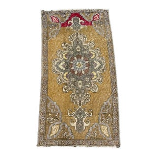 Turkish Yastik Rug 1'8" x 3'1" For Sale