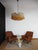 Large Murano Glass Chandelier with Amber Transparent Glass Petal, 1990 For Sale - Image 6 of 15