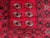 Textile Vintage Afghan Mauri Bokhara Single Column Oval Gul Rug - 6'0" X 3'7" For Sale - Image 7 of 12