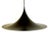 Black Vintage Semi Pendant Lamp by Claus Bonderup & Torsten Thorup for Fog & Mørup For Sale - Image 8 of 9
