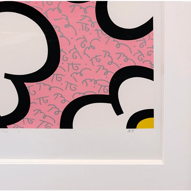 Pop Art Romero Britto, Home (Large Custom Framed Hand Signed Serigraph), 1995 For Sale - Image 3 of 4