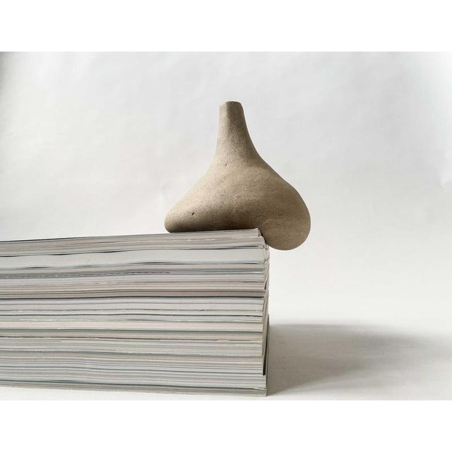 On the Edge V Decorative Ceramic Vase by Lillian Tørlen For Sale - Image 4 of 7