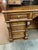 Mid 19th Century 1800's Walnut Burlwood Rolltop Barrel Office Desk For Sale - Image 5 of 12