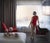 Katerina Belkina, Red in the Hotel, 2023, Archival Pigment Print For Sale