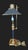 Vintage Chapman Brass Bouillotte Table Lamp With Black Tole Shade For Sale In Chicago - Image 6 of 13
