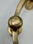 Gold Vintage Dirilyte Gold Tone 6 Candle Candelabra Set For Sale - Image 8 of 10