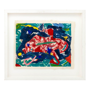 Sam Francis Untitled (Abstraction) Monotype, 1986