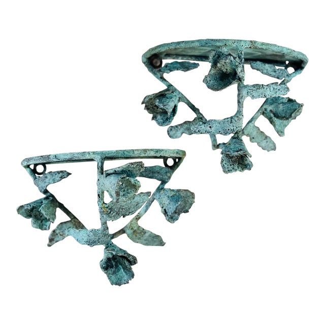 Hand Crafted Bronze Wall Brackets For Sale