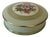 Antique Limoges Porcelain Jewelry Box, Hand Painted, Gold Trim, 1930 For Sale