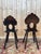 18th Century Baroque German Alsatian Chairs in Stained Wood, Set of 2 For Sale - Image 5 of 7