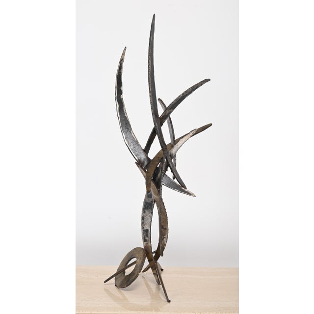Bronze Silas Seandel Abstract Sculpture, 1978 For Sale - Image 8 of 10
