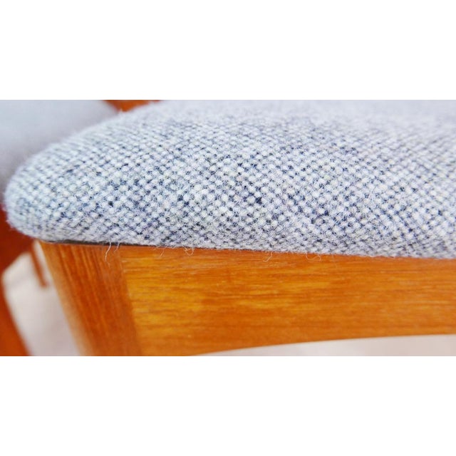 Teak Chairs Modell 94 by Johannes Andersen for Christian Linneberg, Denmark, 1960s, Set of 4 For Sale - Image 9 of 16