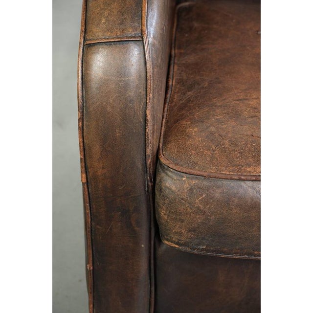 Vintage Sheepskin Armchairs, Set of 2 For Sale - Image 11 of 18