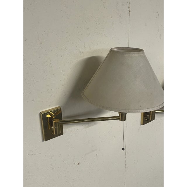 Vintage Brass Wall Lamps, 1970s, Set of 2 For Sale - Image 17 of 18