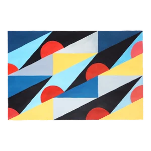 2024, Geometric Bauhaus Painting