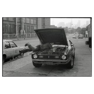 Claude Vesco, New York, Ford Mustang, 1980, Silver Print For Sale