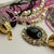Metal 1980s Statement Torsade Necklace Jay Feinberg (Jay Strongwater) Pink Purple Rhinestone Clasp For Sale - Image 7 of 10