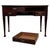 Antique Early 20th Century English Mahogany Writing Table For Sale - Image 3 of 13