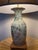 Elegant Chinese porcelain vase converted into a custom table lamp. The beautifully decorated vase features colorful floral...