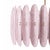 Mid-Century Modern Mid-Century Style Ceiling Lamp in Brass and Pink Murano Scova Glass, Italy, 2010s For Sale - Image 3 of 5