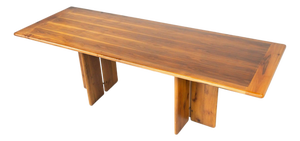 Mid-Century Modern Wooden Dining Table by Ammannati & Vitelli, 1960