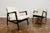 Armchairs “Stefan” type 300-139, manufactured by Swarzędzkie Fabryki Mebli, Poland in the 60s. Armchairs made entirely of...