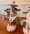 1940s Chinese Blue and White Figurines For Sale - Image 6 of 12