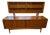 1960s Danish Credenza With Display Hutch Top For Sale