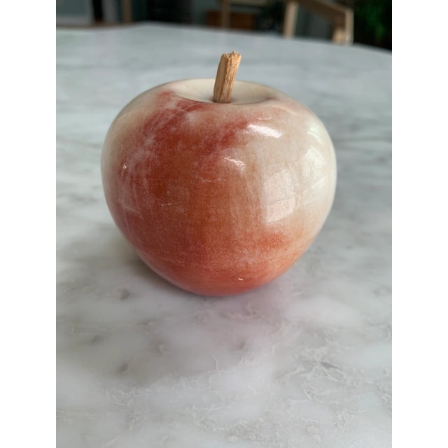 Mid 20th Century Vintage Marble Apple Paper Weights - Set of 4 For Sale - Image 10 of 12