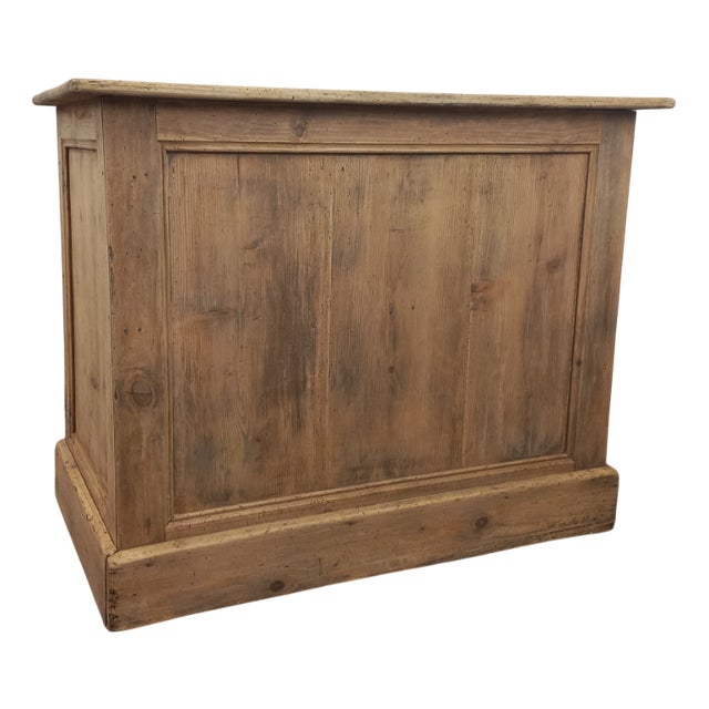 Small Fir Shop Bench, 1890s For Sale