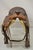 Vintage ML Leddy's Brown Tooled Leather Western Show Horse Saddle. Item features full tooled leather floral detail,...