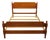 Ballman Cummings Solid Maple Early American Colonial Style Full Size Bed For Sale