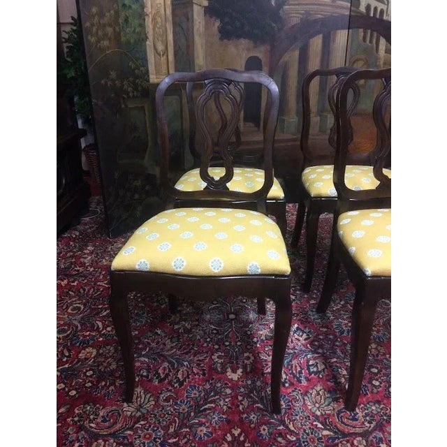 Vintage French Provincial Chairs, Set of Six Chairs For Sale - Image 4 of 14