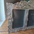 1990s Handcrafted Mexian Pewter Triple Triptych Photo Picture Frame Folk Art 15.5 X 10 For Sale - Image 17 of 17