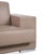 Modern Rolf Benz Three-Seater Leather Sofa, Cream Beige Couch For Sale - Image 3 of 8