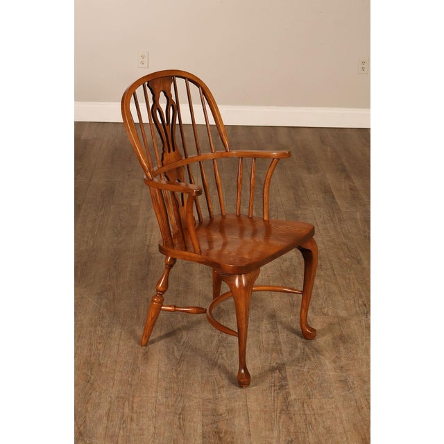 Nichols & Stone Set Of Four Windsor Dining Chairs For Sale - Image 17 of 18