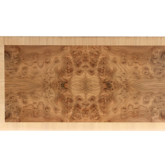 French Burr Elm Commodes, 19th Century, Set of 2 For Sale - Image 6 of 11