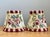 Shabby Chic Vintage Needlepoint Floral Lamp Shades Pair For Sale - Image 3 of 14