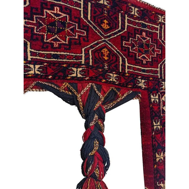 Antik Ersari Kamuk Salor Gapylyk Jallar Paishar, 1910s For Sale - Image 10 of 13