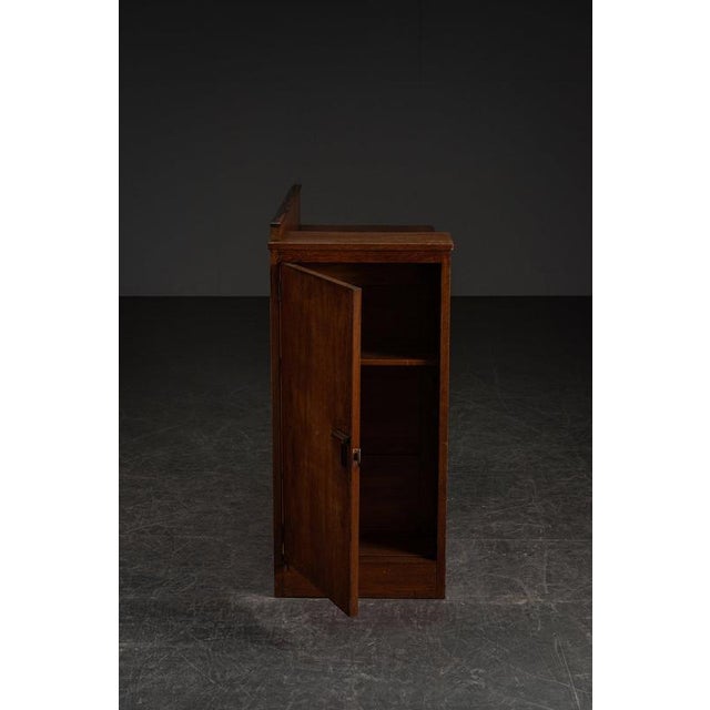 Wood Hague School Cabinet, 1920s For Sale - Image 7 of 18