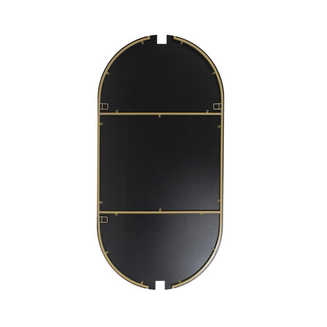 Gold Trexell Mirror For Sale - Image 8 of 11