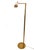 1970s 1970s Koch & Lowy Mid-Century Modern Adjustable Swing Brass Pharmacy Floor Lamp For Sale - Image 5 of 18