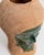 Green Sculptural Studio Pottery Vase Form with Green Glazed Face, 1980s For Sale - Image 8 of 11