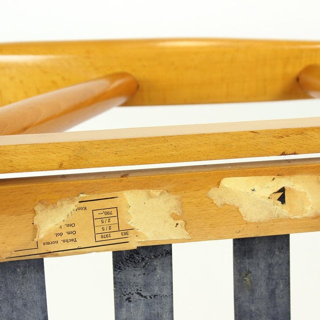 Mid-Century Modern Boomerang Chair from Ton, Czechoslovakia, 1960s For Sale - Image 10 of 11