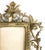 Art Nouveau Hollywood Regency Gold Tole Scrolled Picture Frame For Sale - Image 3 of 6