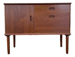 Danish Modern Design Teak Sideboard Credenza, 1970s