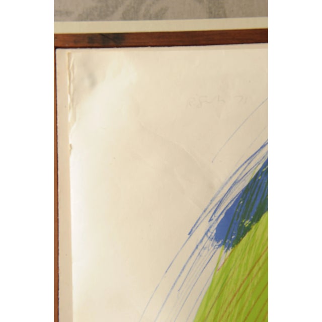 Richard Smith, Colors on Podium Munich Olympics, Lithograph, 1972 For Sale - Image 9 of 10