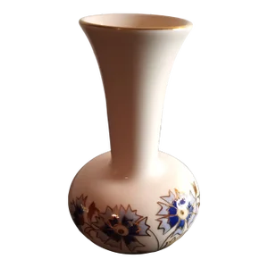 1970s Zsolnay-Hungary Handpainted Bud Vase